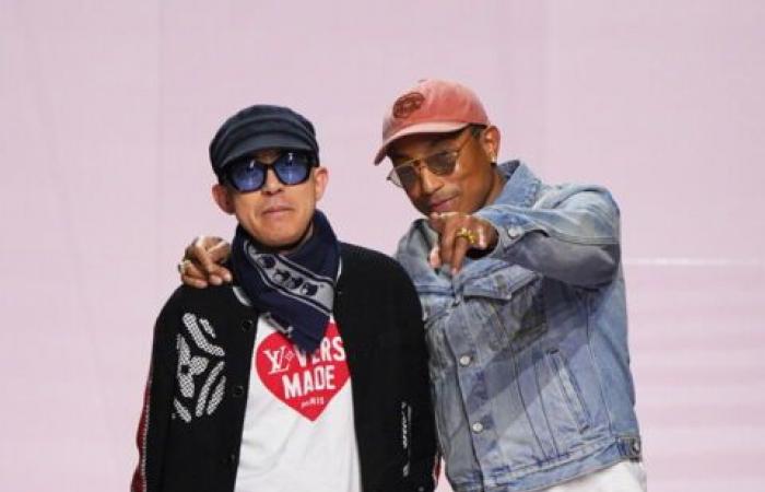 Défilé homme Louis Vuitton automne-hiver 2025 : Pharrell et Nigo, double coup dur