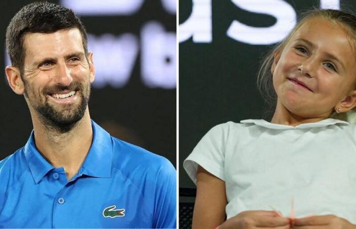 Tara, la fille de Novak Djokovic, réagit adorablement au Serbe lui disant d’aller dormir après sa victoire tardive à l’Open d’Australie