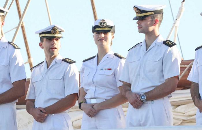 La princesse Leonor fait une dernière escale à Las Palmas avant de traverser l’Atlantique