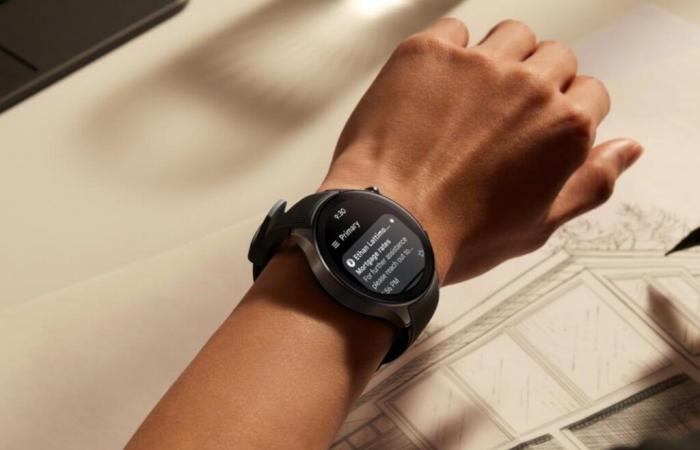 Les rendus de la nouvelle smartwatch et les détails de ses fonctionnalités ont été repérés