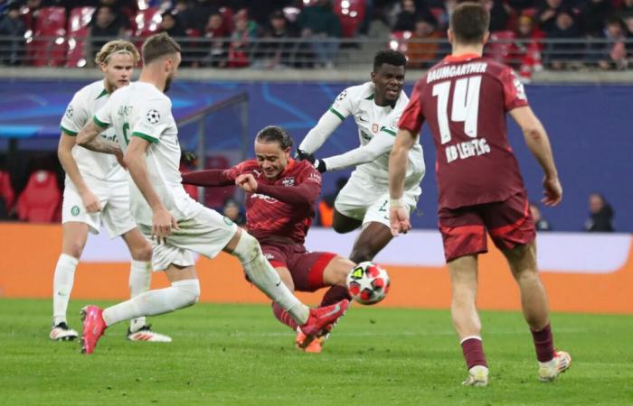 Leipzig remporte son premier match de Ligue des Champions de la saison face au Sporting – C1 – J7 – RB Leipzig-Sporting