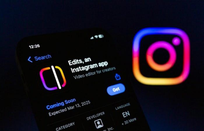 Instagram lance Edits, un rival de l’application de montage vidéo CapCut