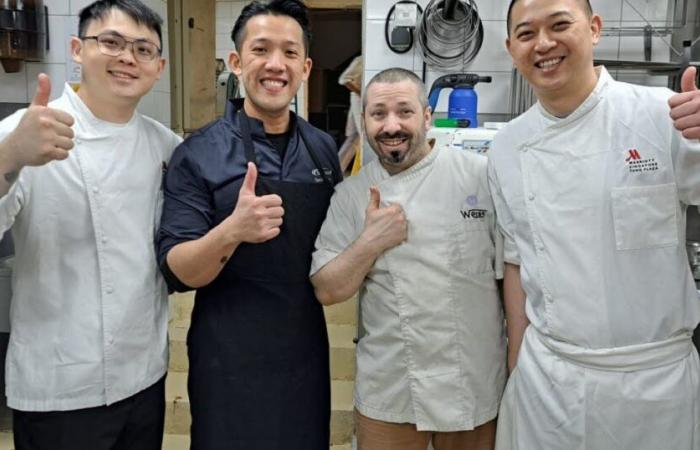 ces pâtissiers de Singapour se forment dans une boulangerie à Tassin