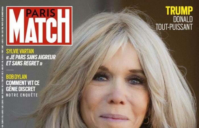 Brigitte Macron à la Une de Paris Match le 23 janvier 2025 (n°3951)