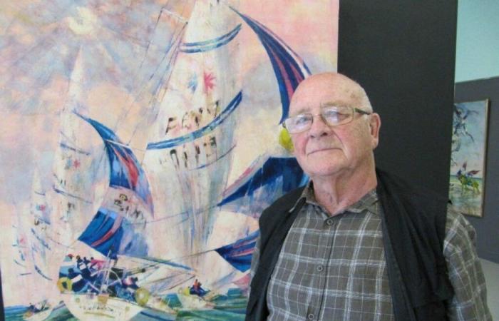 Près de Dieppe, le peintre Michel King est décédé