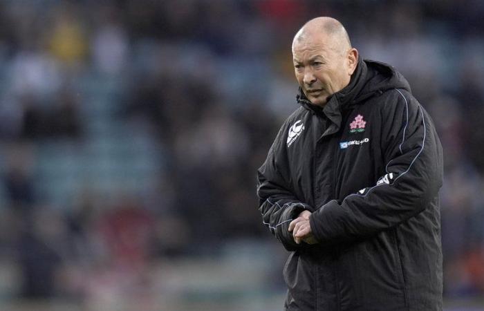 6 Nations 2025 – Eddie Jones commentateur pour la télévision britannique pendant le Tournoi