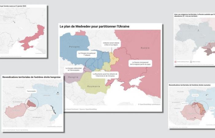 envisage de redessiner la carte de l’Ukraine après la guerre