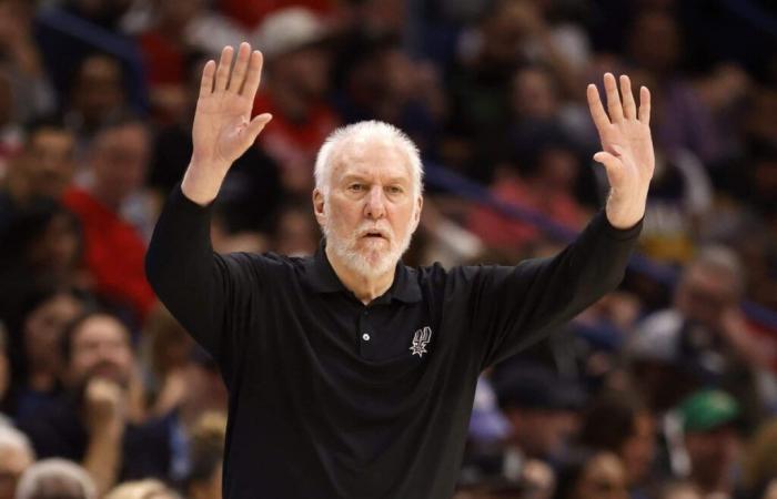 Le retour de Gregg Popovich aux Spurs cette saison suite à un accident vasculaire cérébral reste en question