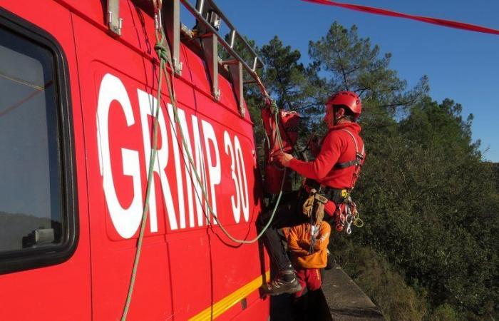 Deux hommes coincés au fond d’un gouffre de 12 mètres de profondeur dans le Gard, ils n’avaient pas assez de matériel pour remonter