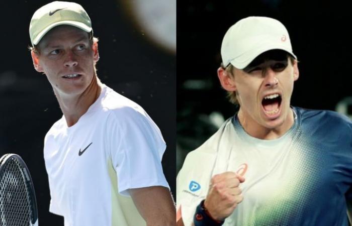 Tennis. Open d’Australie – Sinner-De Minaur, Shelton-Sonego au programme ce mercredi