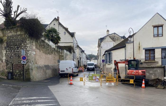 la rue Porte-Poitevine fermée plusieurs jours pour travaux sur le réseau de gaz