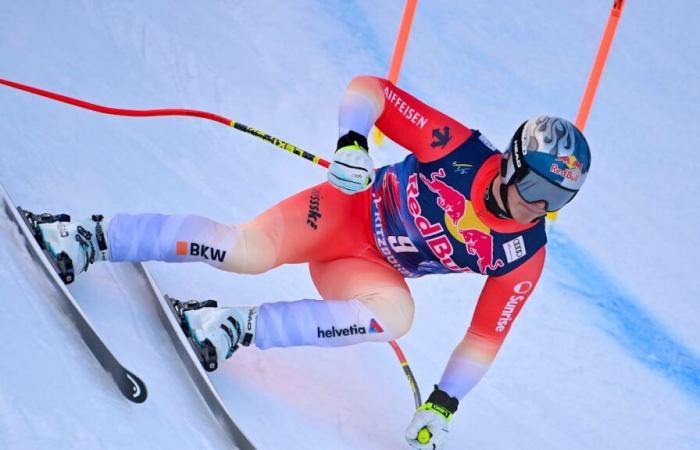 Franjo von Allmen a frôlé la catastrophe à Kitzbühel