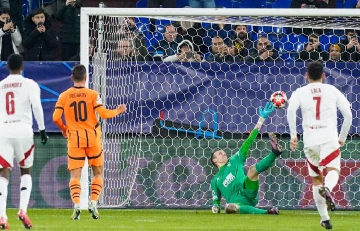 Brest à l’agonie contre le Shakhtar Donetsk à la pause