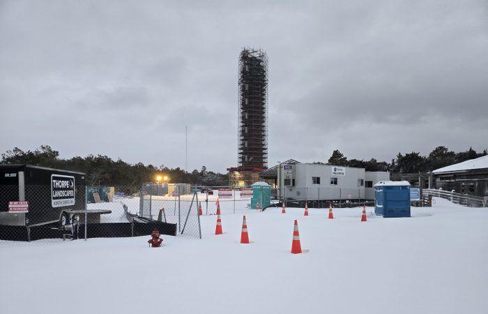 Jusqu’à un pouce de neige supplémentaire attendu sur les îles Hatteras et Ocracoke mercredi matin