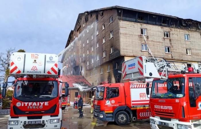 au moins 76 morts dans l’incendie d’un hôtel d’une station de ski