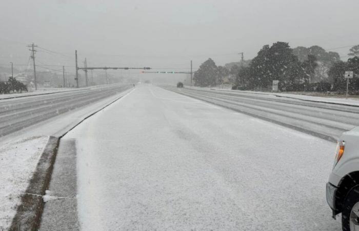 Une tempête hivernale historique entraîne des chutes de neige record en Floride