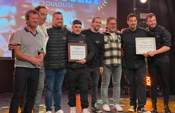 Deux chefs lyonnais sacrés champions du monde du cassoulet à Toulouse