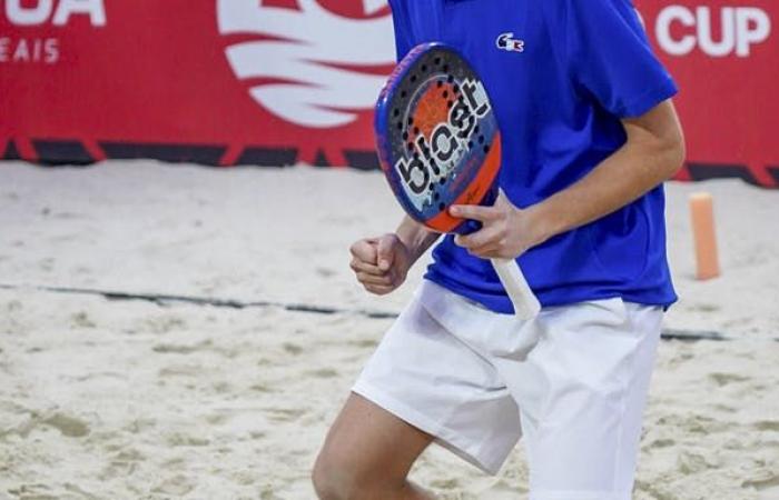 Amélie et Louis, deux trajectoires différentes pour deux espoirs bleus du beach tennis