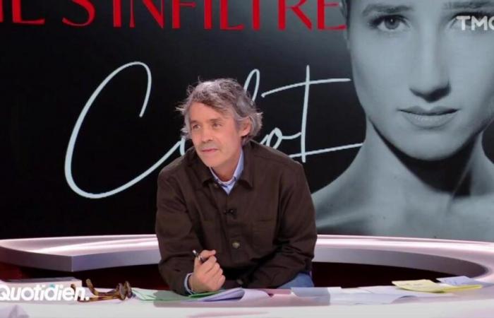 un invité de Quotidien fond en larmes, Yann Barthès mal à l’aise ne sait plus où se mettre