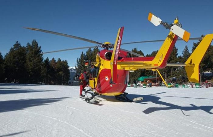 une fillette de 10 ans grièvement blessée en skiant