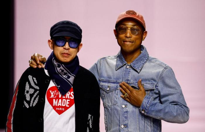 Paris | Pharrell Williams donne le coup d’envoi de la Fashion Week avec un défilé bien habillé