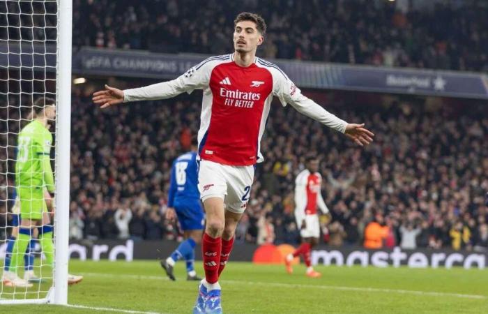 Arsenal bat le Dinamo Zagreb et assure sa place dans le Top 8