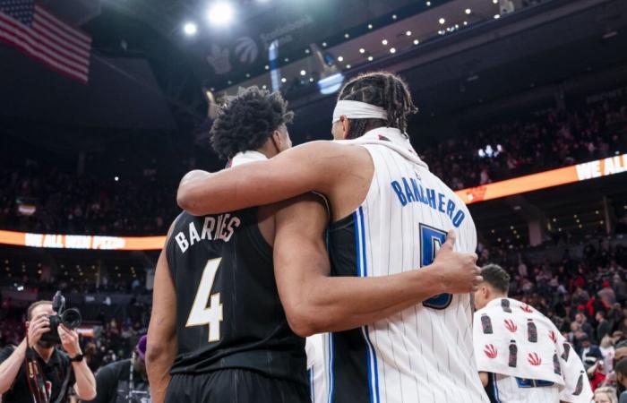 Barrett marque 19 points et les Raptors battent Magic