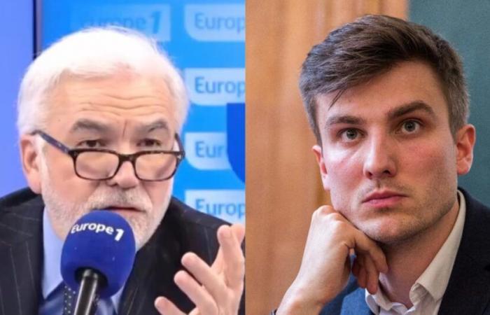 Pascal Praud reprend Léon Deffontaines en direct sur Europe 1