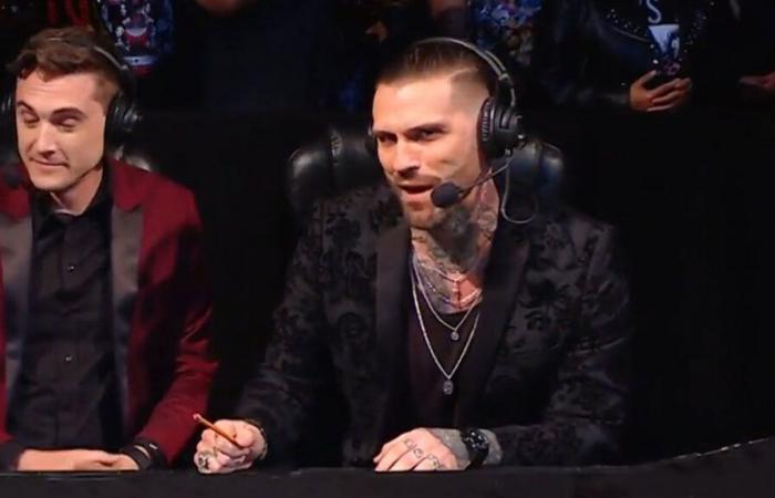 Corey Graves revient à WWE NXT ce soir