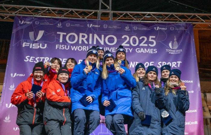 Ski de fond | « Un souvenir gravé à jamais dans nos mémoires » : Félicie Chappaz, Manon Favre Bonvin, Julie Marciniak et France Pignot racontent comment elles ont remporté le bronze au relais aux Jeux mondiaux universitaires de Turin | Magazine Nordique