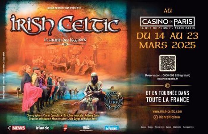 IRISH CELTIC – le chemin des légendes – Casino de Paris – Paris, 75009