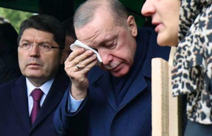 Erdogan ne cache pas son émotion suite à l’incendie meurtrier