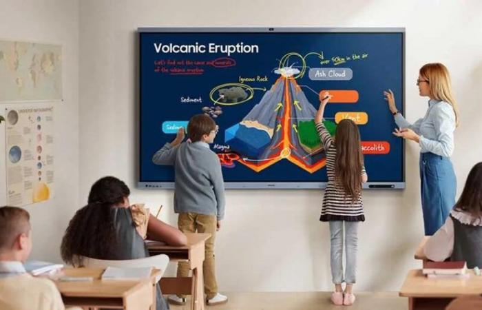 Samsung dévoile WAFX-P, un écran interactif géant pour les salles de classe