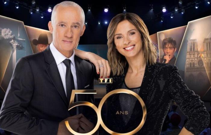 Combien de téléspectateurs ont fêté les 50 ans de TF1 avec Isabelle Ithurburu et Gilles Bouleau ?