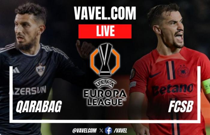 Mises à jour des scores en direct de Qarabag vs FCSB (1-1)