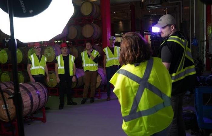 Tournage QW4RTZ à Shawinigan