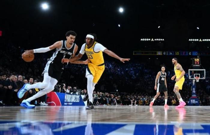 Victor Wembanyama et les Spurs écrasent le premier des deux NBA Games à Paris