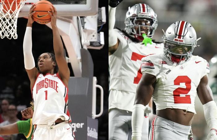 Comparaisons des joueurs de football et de basket-ball féminin de l’Ohio State