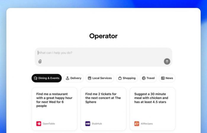 Openai dévoile un nouvel outil d’agent «opérateur»