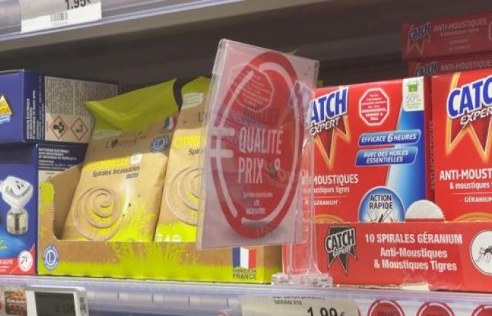 contrôle des prix des anti-moustiques effectué dans les supermarchés