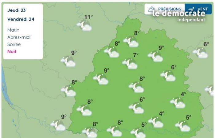 Dordogne, quel temps fait-il ce vendredi 24 janvier?