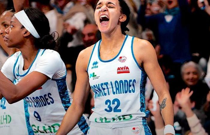 HISTOIRE – Basket Landes dans le top 8 de l’Euroligue féminine