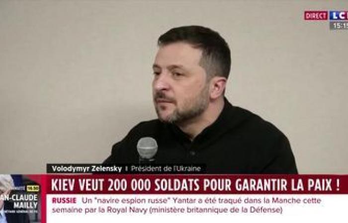 EN DIRECT – Guerre en Ukraine : Zelensky estime qu’il faudra 200 000 soldats en cas de trêve