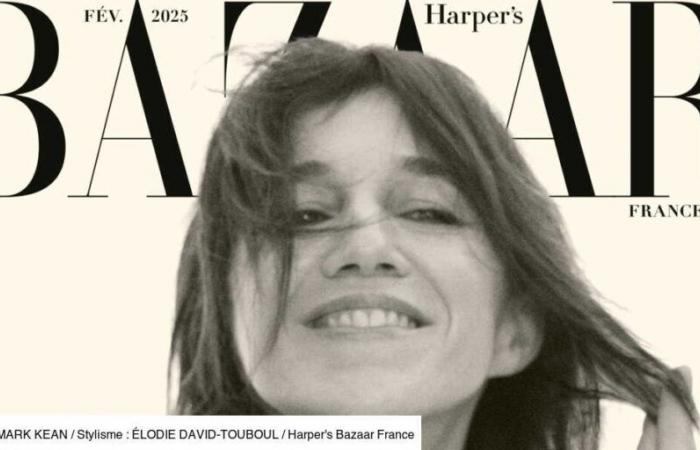 Charlotte Gainsbourg en couverture