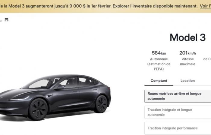 Tesla augmente brutalement ses prix dans certains pays