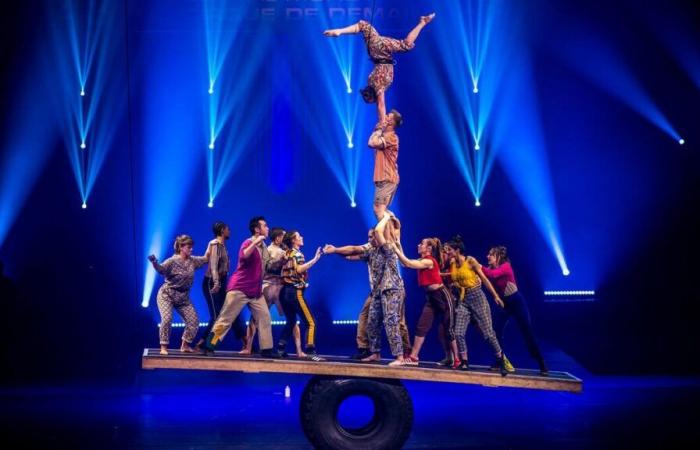 Avec des acrobates de toutes les nations, la Fête du Cirque de Demain, quel Championnat du Monde !