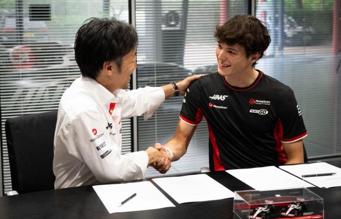 F1. Ayao Komatsu est convaincu qu’Ollie Bearman sera un pilote Ferrari à l’avenir