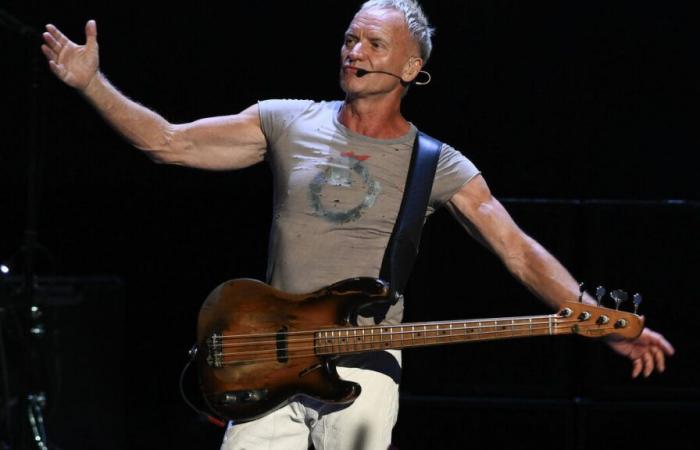 Sting annule plusieurs concerts en raison d’un problème de santé l’empêchant de chanter