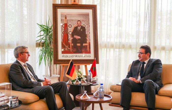 Kayouh rencontre l’ambassadeur d’Allemagne au Maroc