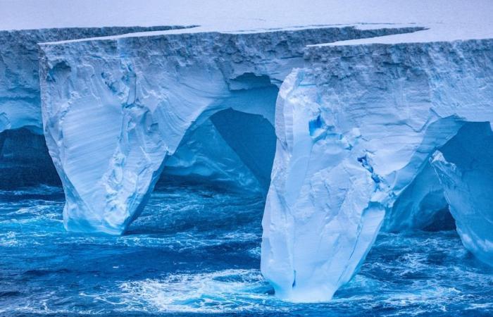 Le plus gros iceberg A23a du monde dérive vers une île peuplée de manchots